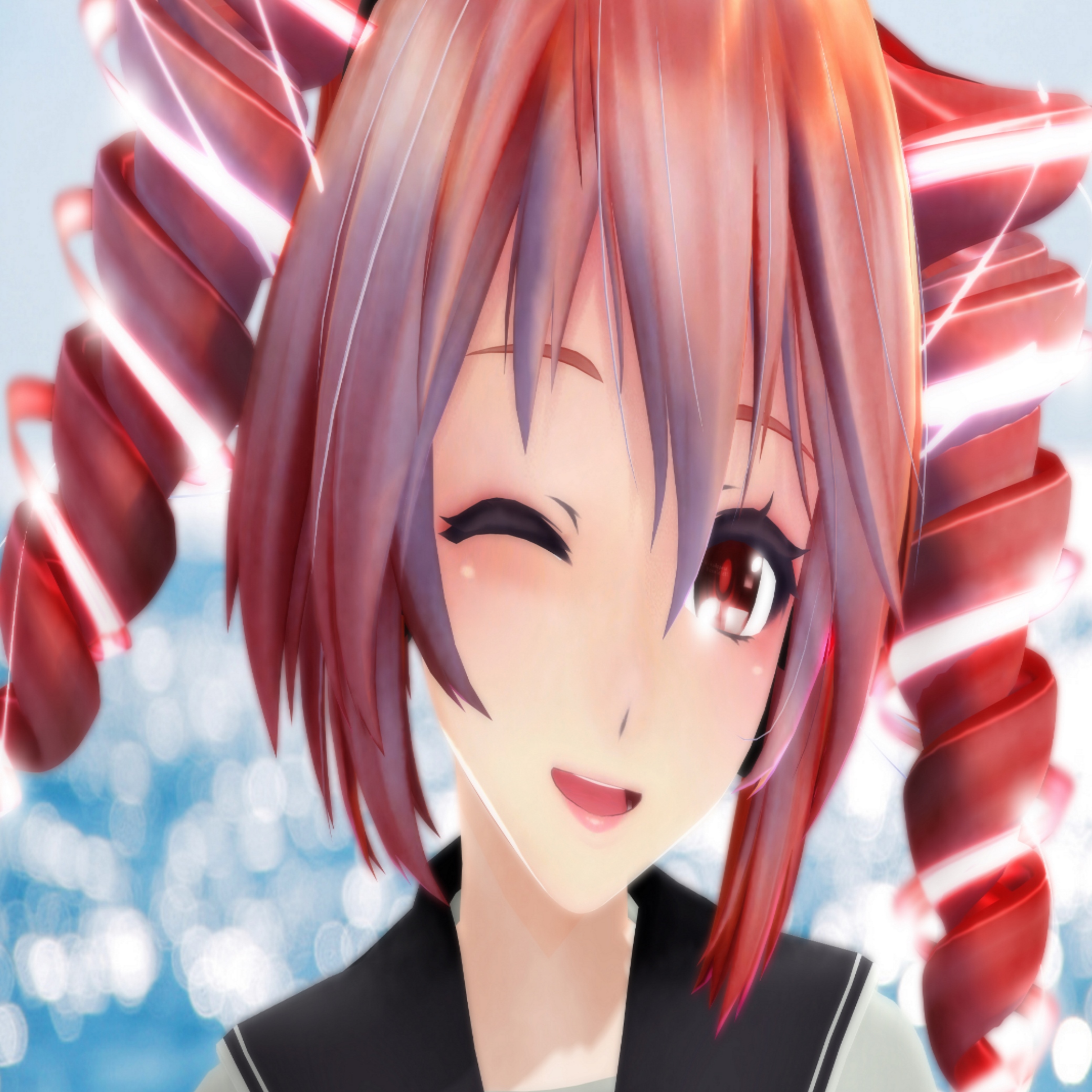 Icon for Kasane Teto - Red and Black Outfit