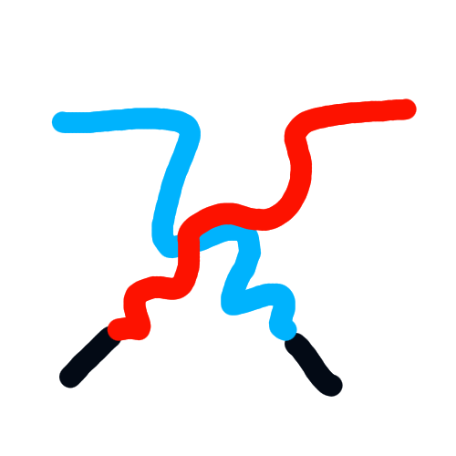 Icon for broken dolphin