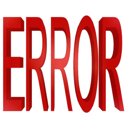 Icon for ERROR