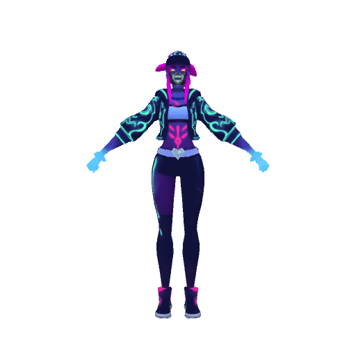 Icon for K/DA Akali Neon